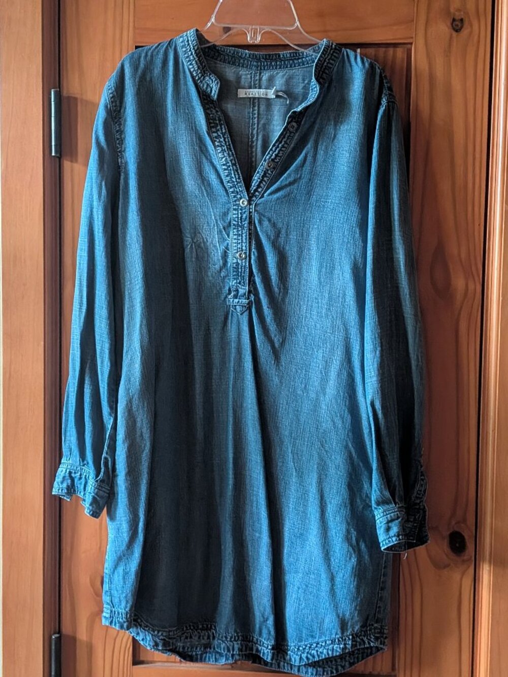 Kenneth Cole Reaction Denim Tencil Dress-Size M